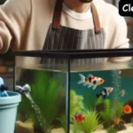 Cleaning fish tank with vinegar