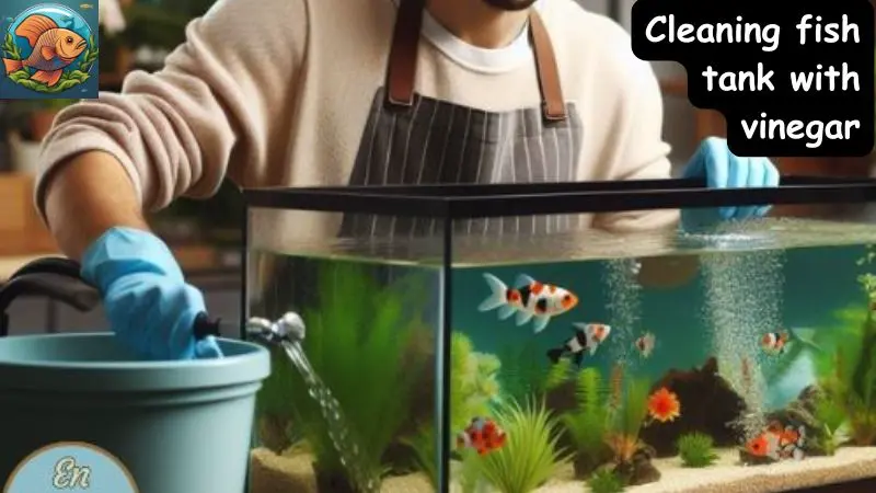 Cleaning fish tank with vinegar