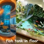 fish tank in floor