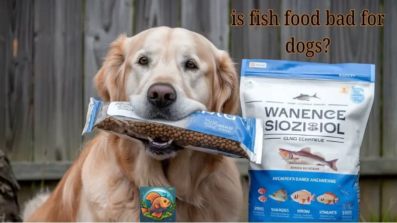 Is fish food bad for dogs?