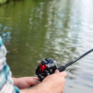 Zebco 404 Spincast Reel and 2-Piece Fishing Rod Combo