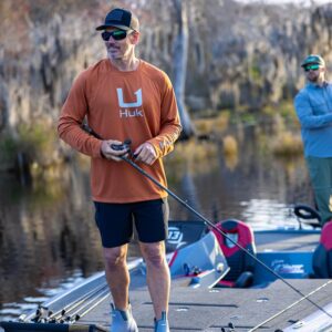 HUK Men's Icon X Crew: Long-Sleeve Performance Fishing Shirt