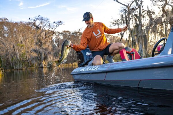 HUK Men's Icon X Crew: Long-Sleeve Performance Fishing Shirt