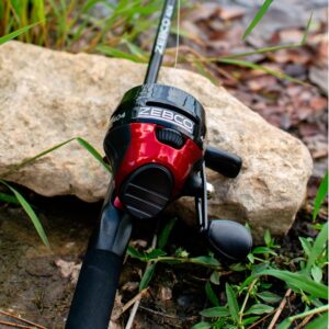 Zebco 404 Spincast Reel and 2-Piece Fishing Rod Combo