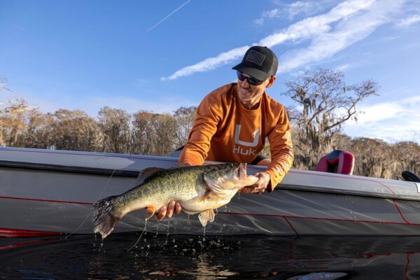 HUK Men's Icon X Crew: Long-Sleeve Performance Fishing Shirt